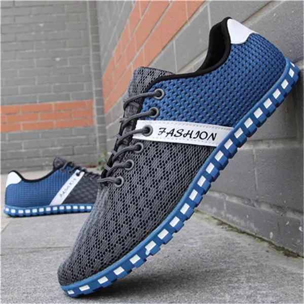 2017 new mens casual shoes mesh shoes for men shoes sport Breathable fashion summer Flats outdoor classic male shoes