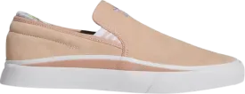 Adidas Nora Vasconcellos x Sabalo Slip-On 'Clear Orange' Sneakers, Orange