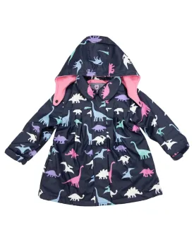 Dinosaur colour change raincoat