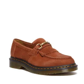 Dr Martens Adrian Snaffle Loafer Rust Orange Tumbled Nubuck