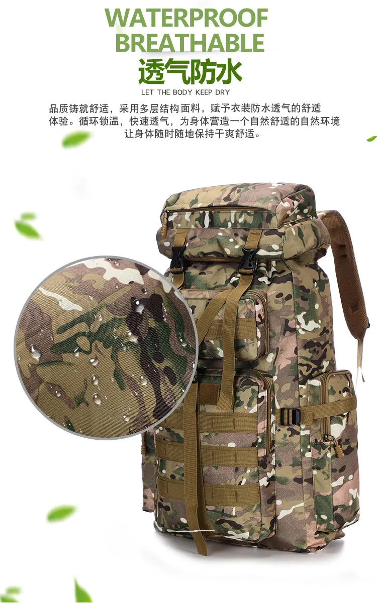 Durable Outdoor Equipment Climbing Hiking Backpack Bags