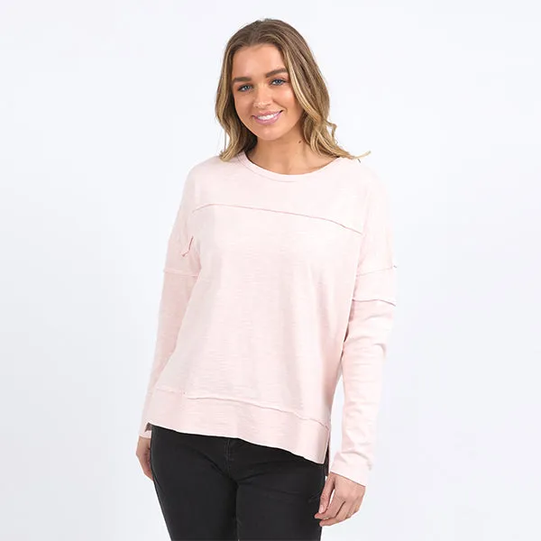 Jayne Throw On Top - Pale Pink