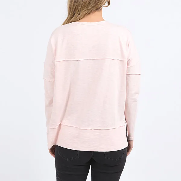 Jayne Throw On Top - Pale Pink