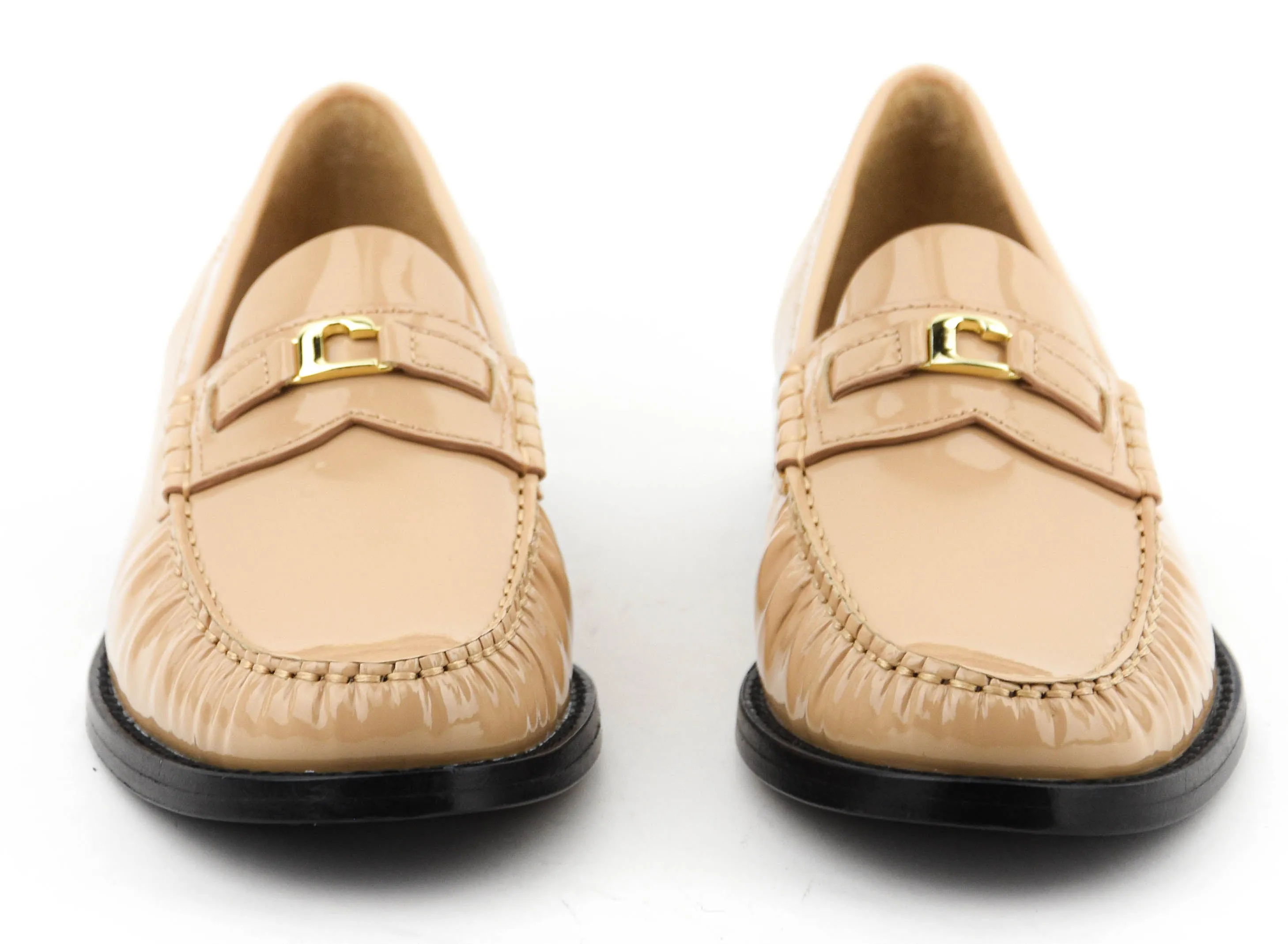 LOLA CRUZ X PAUL WARMER LOUISE LOAFER NUDE