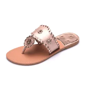 New 2017 Shoes Women Sandals Fashion Flip Flops Summer Style Hair ball Chains Flats Solid Slippers Sandal Flat Free Shipping