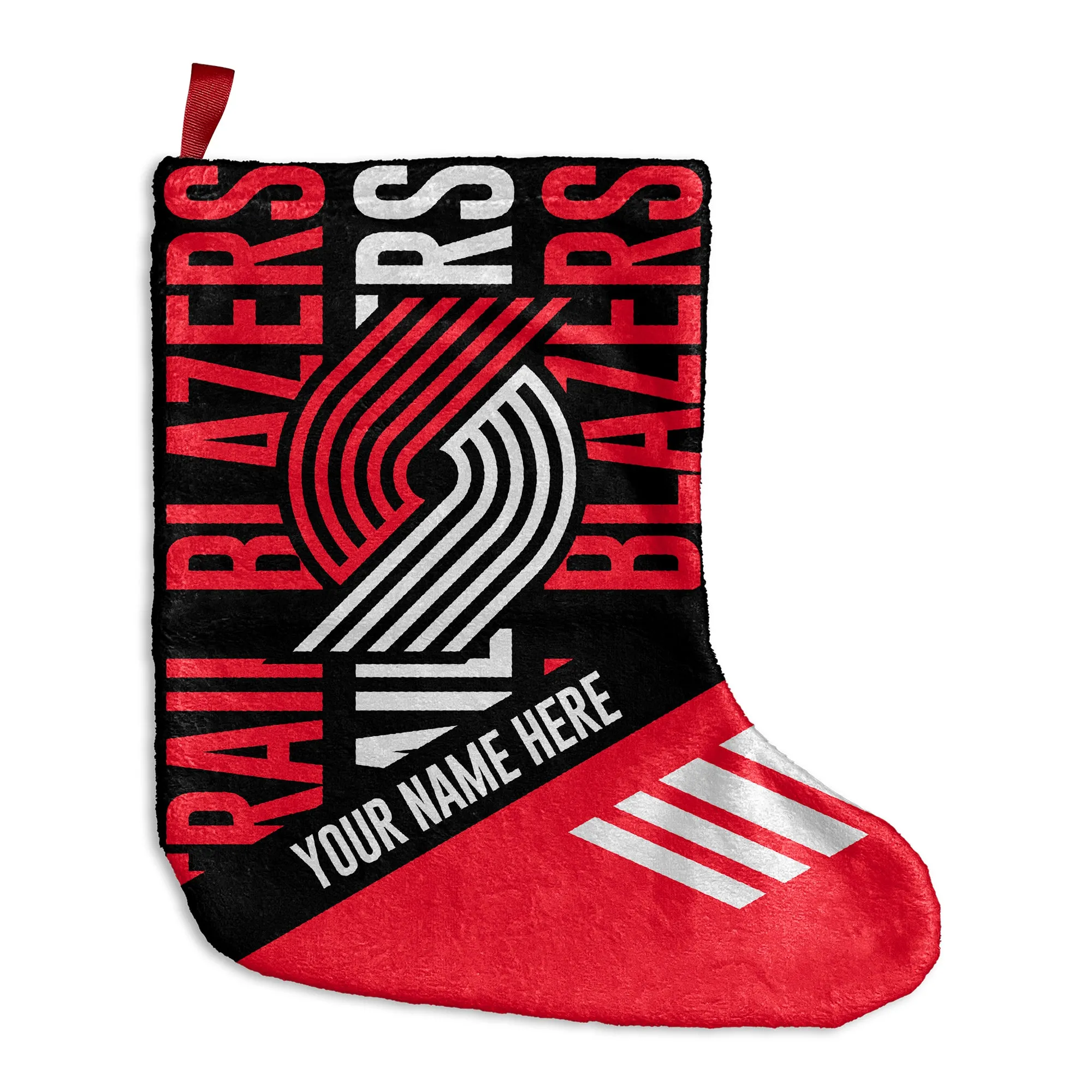 Personalized Portland Trail Blazers Echo Christmas Stocking - 9"x16"