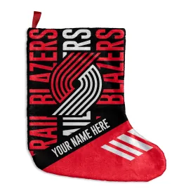 Personalized Portland Trail Blazers Echo Christmas Stocking - 9"x16"