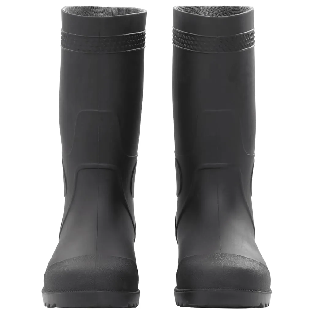 Rain Boots Black Size 40 PVC