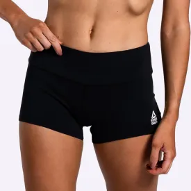 Reebok - Women's CrossFit Chase Bootie Shorts - BLACK