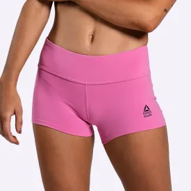 Reebok - Women's CrossFit Chase Bootie Shorts - POSH PINK