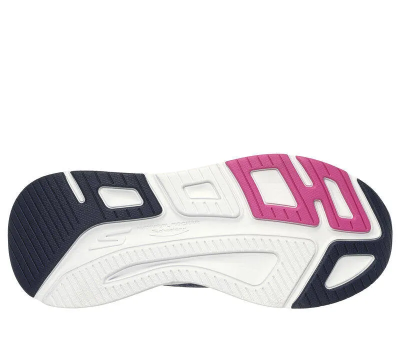 Skechers Womens Slip-ins Max Cushioning Elite 2.0 Prevail Navy Pink