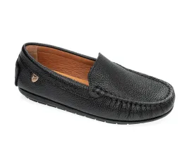 Venettini Black Pebbled loafer