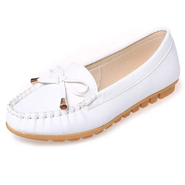 VTOTA Flat Shoes Women Autumn Slip On Shoes For Women Loafers  Moccasin Womens Zapatos Mujer Ballet Flats Womens Shoes Woman 233