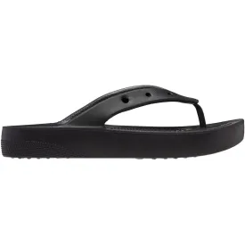 Women's Flip-Flops Crocs Classic Platform Flip Black 207714 001 41-42